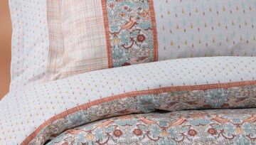 Yataş Bedding Tek Kişilik Laveta Pike Takımı Turuncu