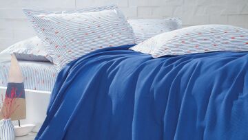Yataş Bedding Çift Kişilik Portan Pike Takımı Saks