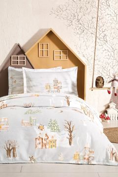 Yataş Bedding Tek kişilik Wellsoft Battaniyeli Lastikli Carsaf Seti - Morgan