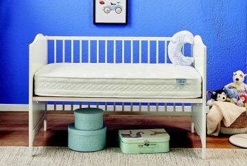 Yataş Bedding 070x120 Baby Blue Star Yaylı Yatak