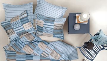 Yataş Bedding Tek Kişilik Avrıl Rnf Nevresim Takımı Mavi