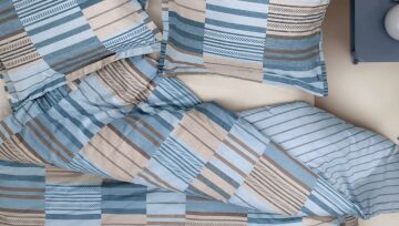 Yataş Bedding Tek Kişilik Avrıl Rnf Nevresim Takımı Mavi