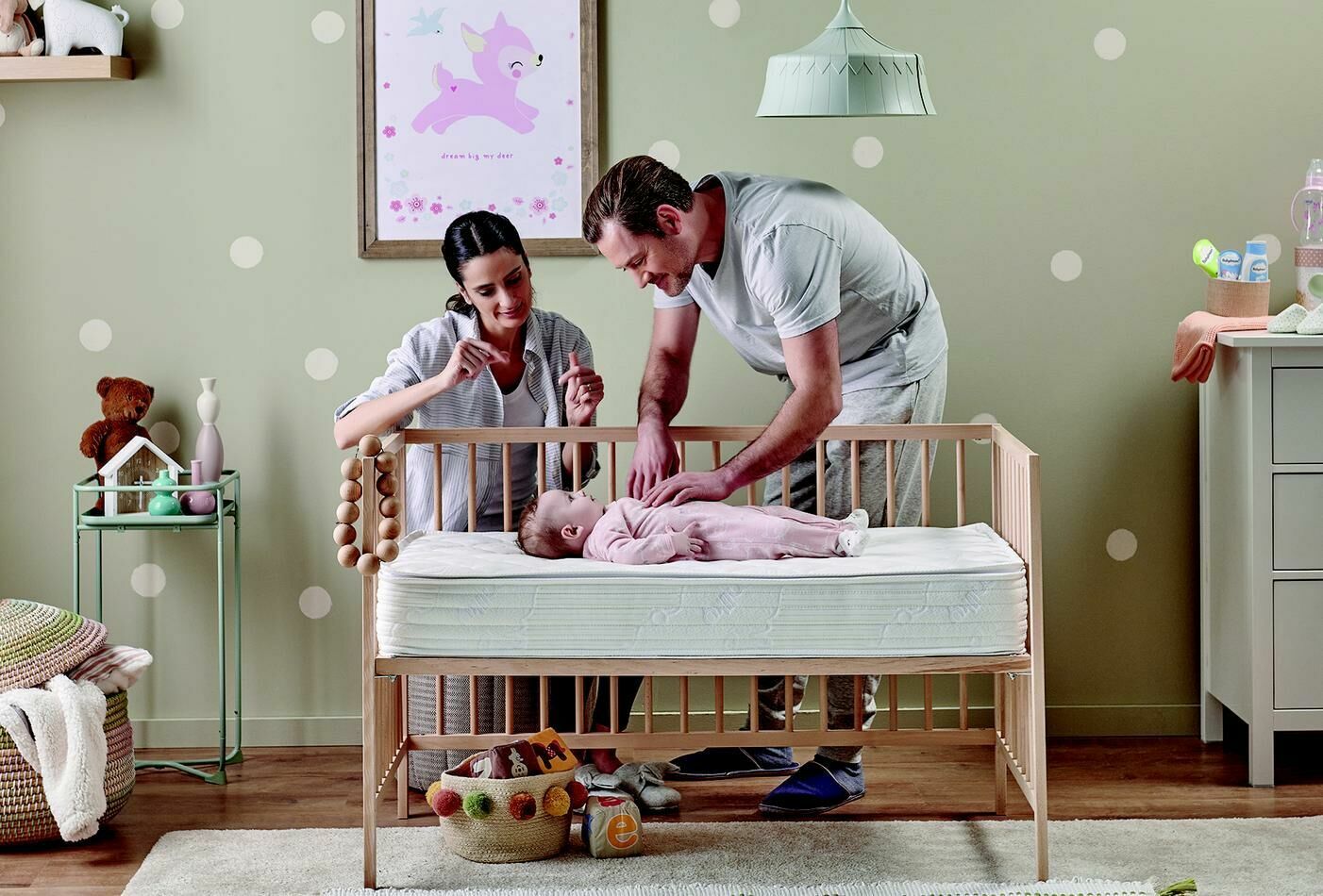 Yataş Bedding 070x120 Milky Comfy DHT Pedli Yaylı Yatak