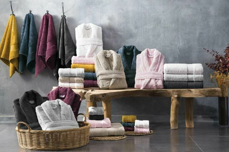 Yataş Bedding Essentials Bornoz - Navy (M)