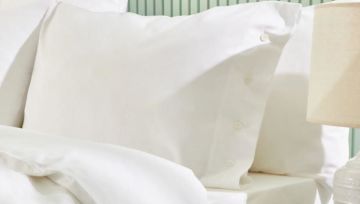 Yataş Bedding Çift Kişilik Plain Rnf Yıkamalı Nevresim Takımı - Optik Beyaz