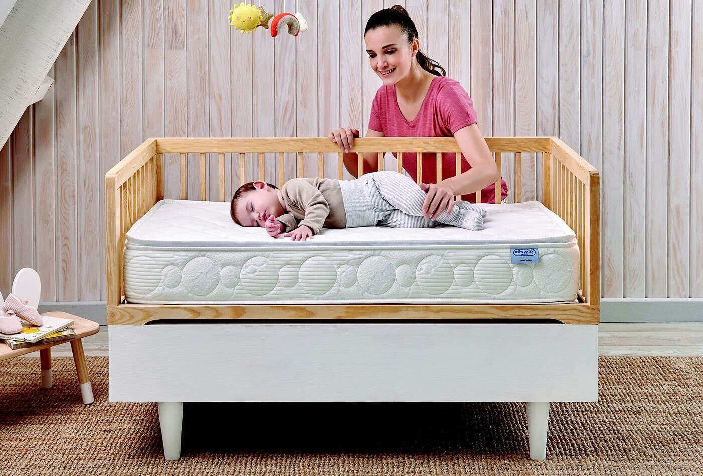 Yataş Bedding 070x140 Milky Comfy Pocket Pedli Yaylı Yatak