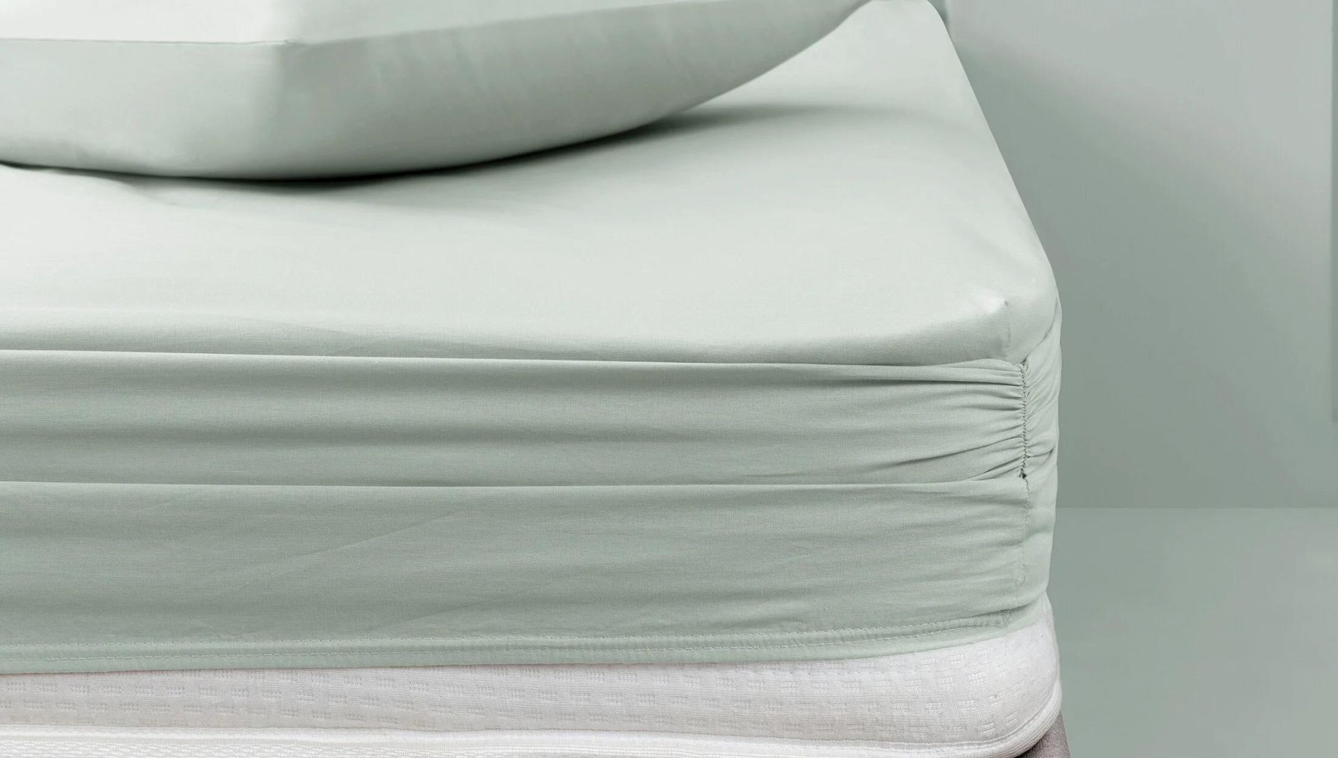 Yataş Bedding 160x200 Noah Lastikli Çarşaf - Nil Yeşili