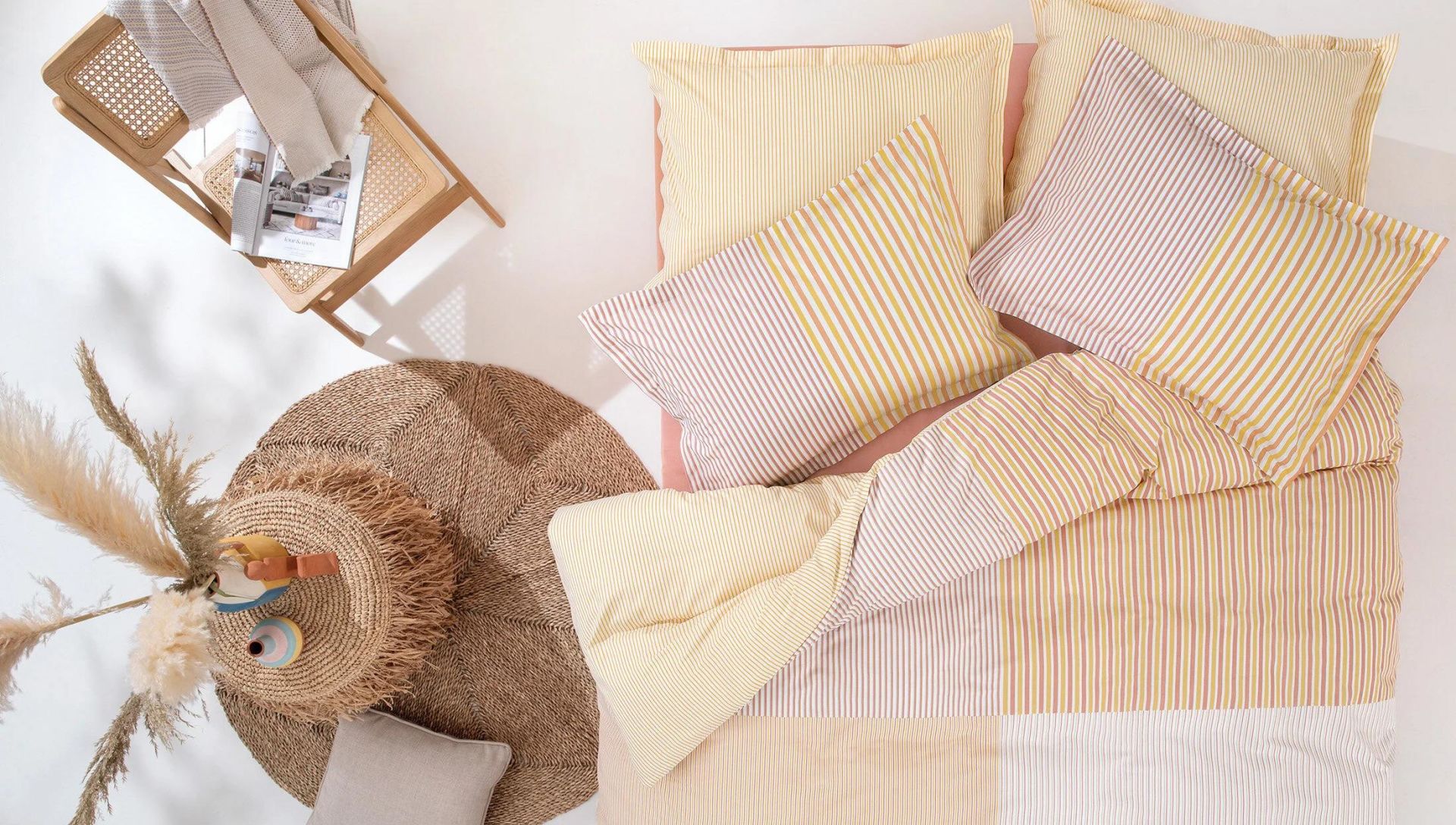 Yataş Bedding Çift Kişilik Corwin Rnf Nevresim Takımı - Blush