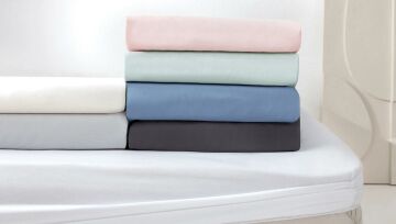 Yataş Bedding 100x200 Noah Lastikli Çarşaf - Antrasit