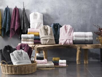 Yataş Bedding Essentials Bornoz - Pudra (M)