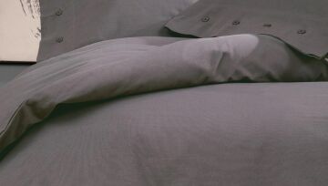 Yataş Bedding Çift Kişilik Plain Nevresim Takımı Antrasit