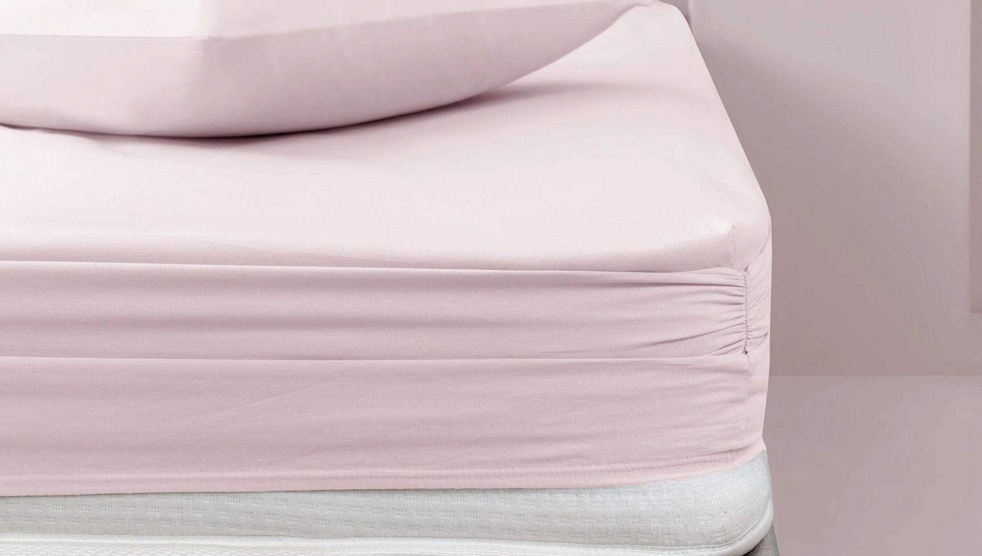 Yataş Bedding 120x200 Noah Lastikli Çarşaf - Pudra