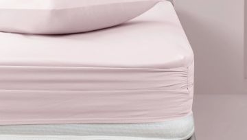 Yataş Bedding 120x200 Noah Lastikli Çarşaf - Pudra