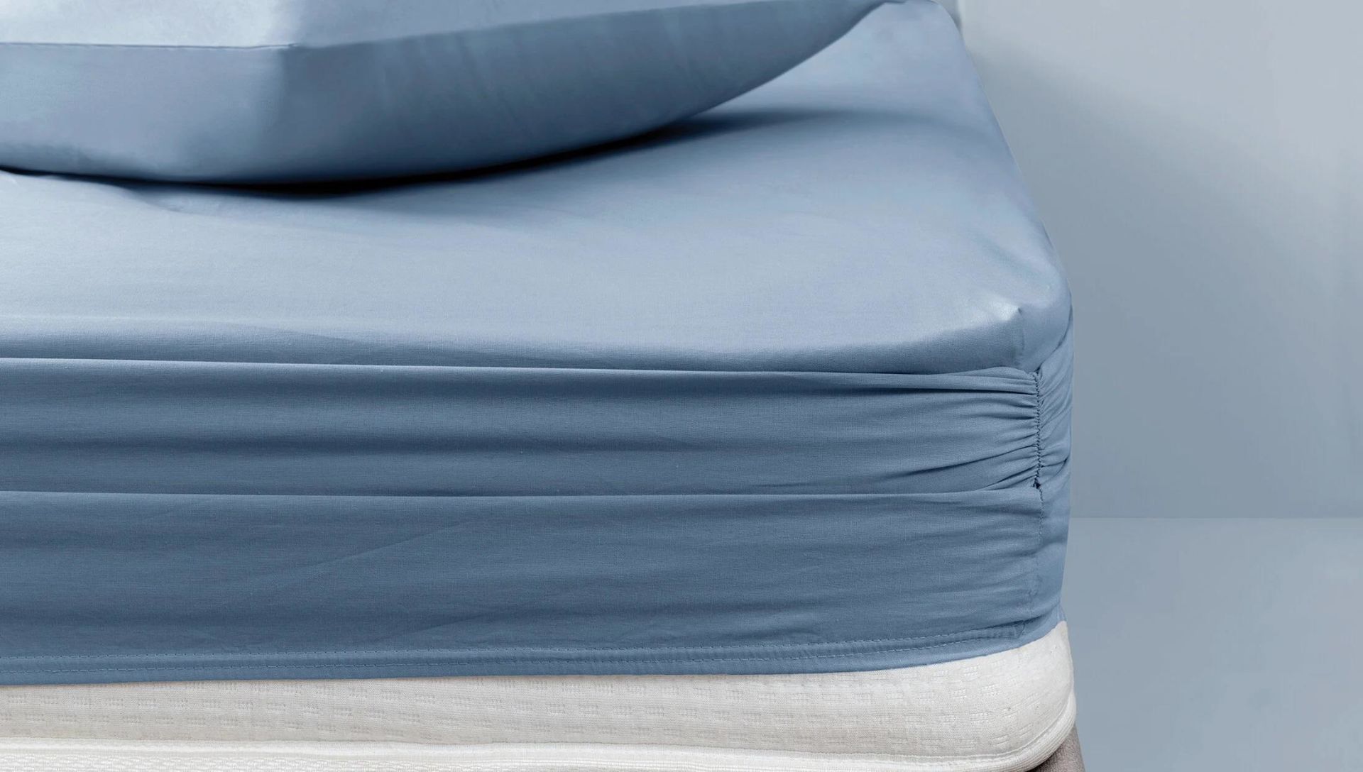 Yataş Bedding 90x200 Noah Lastikli Çarşaf - İndigo