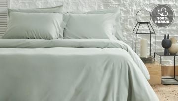 Yataş Bedding Tek Kişilik Plain Nevresim Takımı Adaçayı