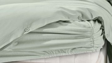 Yataş Bedding Tek Kişilik Plain Nevresim Takımı Adaçayı