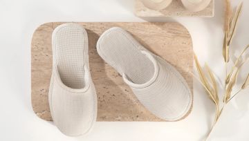 Yataş Bedding Harold Müslin Terlik (42-44) - Keten