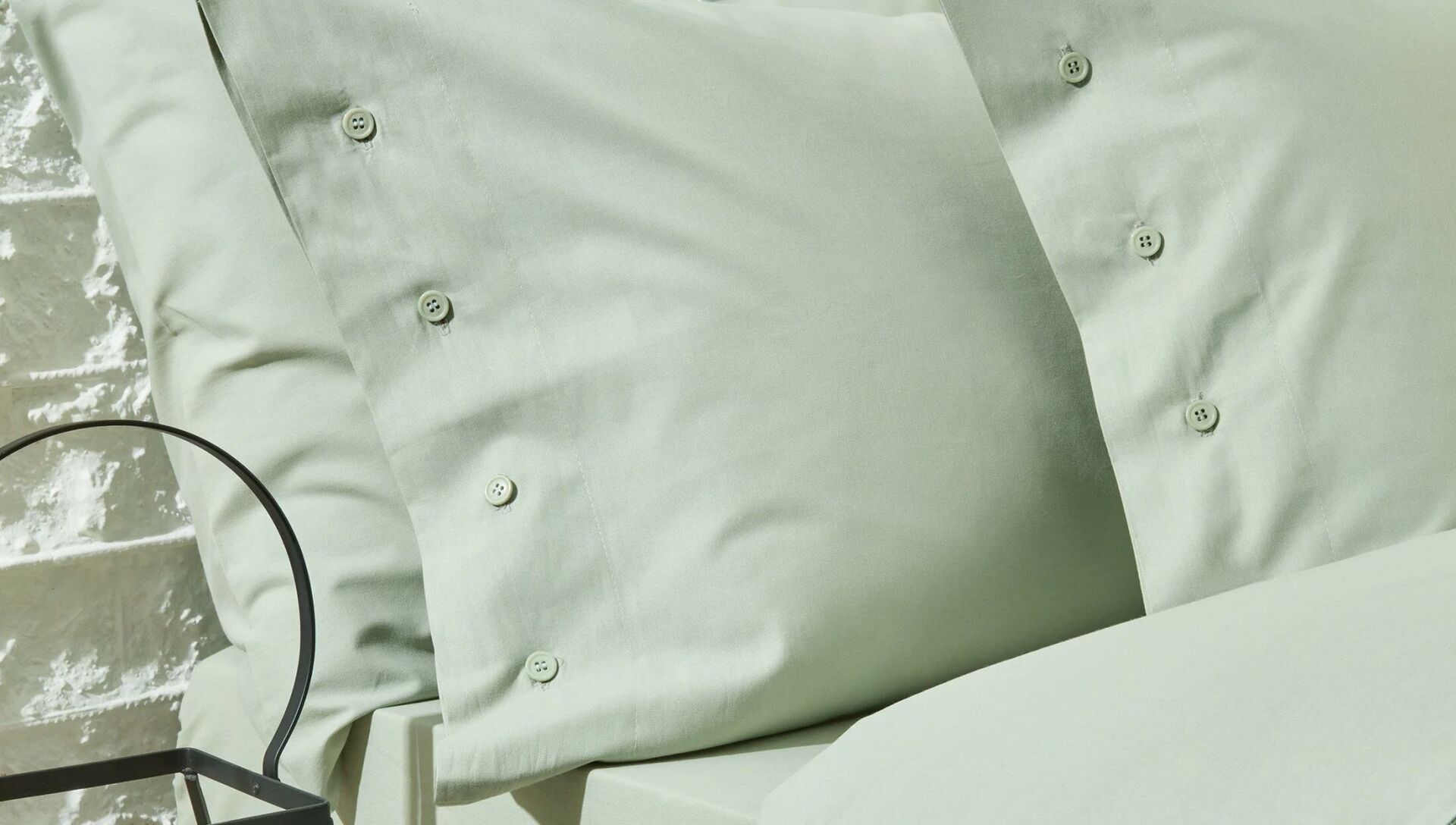 Yataş Bedding Çift Kişilik XL Plain Nevresim Takımı Adaçayı