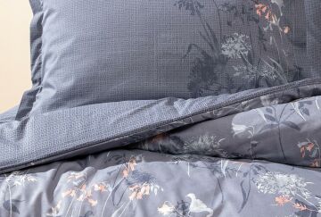 Yataş Bedding Çift Kişilik XL Tilia Rnf Nevresim Takımı - Indigo