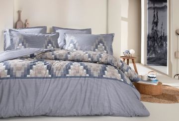 Yataş Bedding Çift Kişilik Remmy Rnf Nevresim Takımı - Mavi