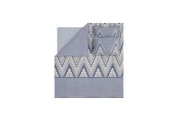 Yataş Bedding Çift Kişilik Remmy Rnf Nevresim Takımı - Mavi