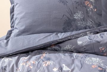 Yataş Bedding Çift Kişilik Tilia Rnf Nevresim Takımı - Indigo