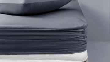 Yataş Bedding 140x200 Noah Lastikli Çarşaf - Antrasit