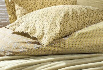 Yataş Bedding Tek Kişilik Mimoza Battaniye Nevresim Takımı Seti Safran