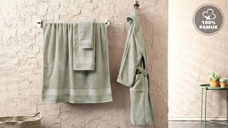Yataş Bedding Essentials Misafir Havlusu - Nil Yeşili (30x50 cm)