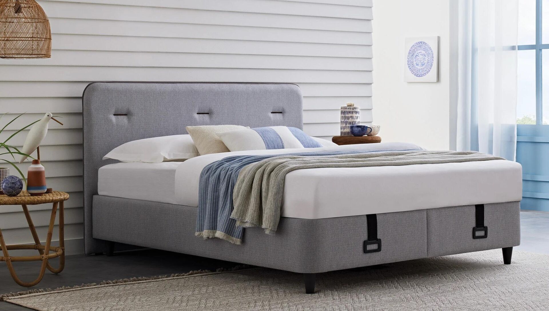 Yataş Bedding Lotto Baza 160X200 GK:Y20930 Açık Gri