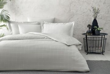 Yataş Bedding Çift Kişilik Destra Nevresim Takımı Gri