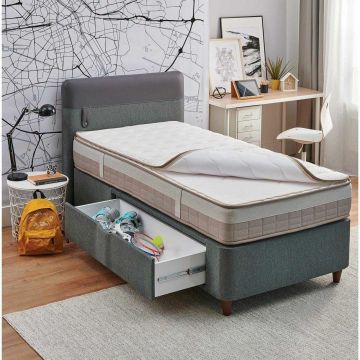 Yataş Bedding Smartside Çekmeceli Baza 120x200 - 21602 Turkuaz