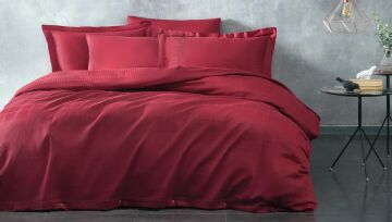 Yataş Bedding Tek Kişilik XL Destra Nevresim Takımı Kırmızı