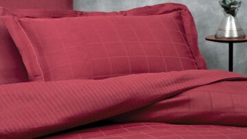 Yataş Bedding Tek Kişilik XL Destra Nevresim Takımı Kırmızı