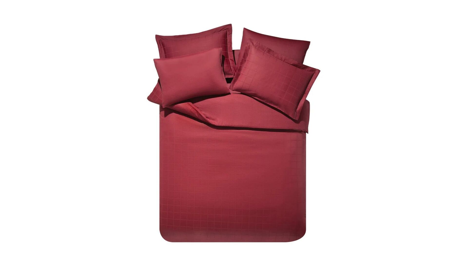 Yataş Bedding Çift Kişilik XL Destra Nevresim Takımı Kırmızı