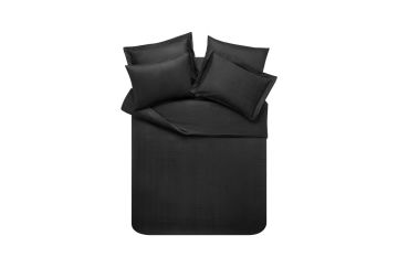 Yataş Bedding Çift Kişilik Destra Nevresim Takımı Siyah