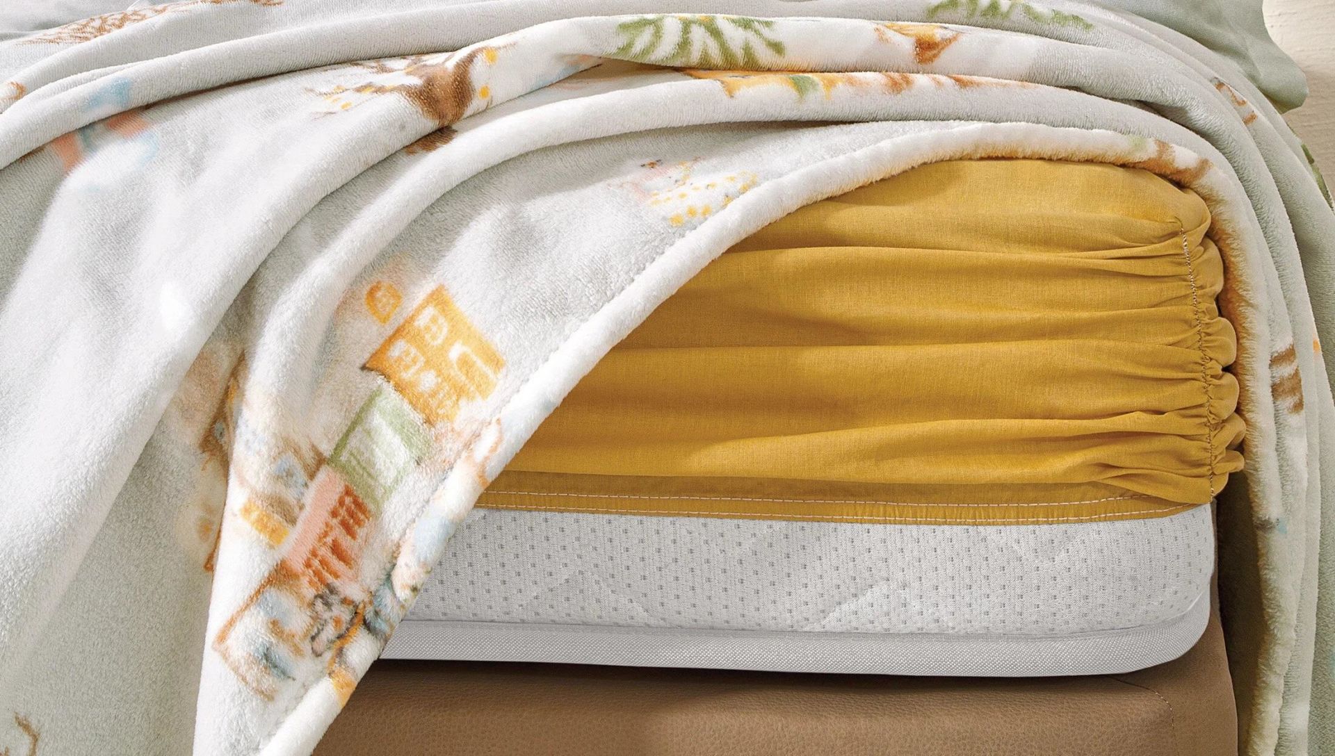 Yataş Bedding Tek Kişilik Wellsoft Battaniyeli Lastikli Çarşaf Seti - Morgan