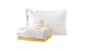 Yataş Bedding Tek Kişilik Wellsoft Battaniyeli Lastikli Çarşaf Seti - Morgan
