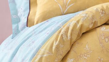 Yataş Bedding Çift Kişilik XL Menard Rnf Nevresim Takımı Sarı