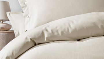 Yataş Bedding Çift Kişilik XL Annie Keten Nevresim Takımı Keten