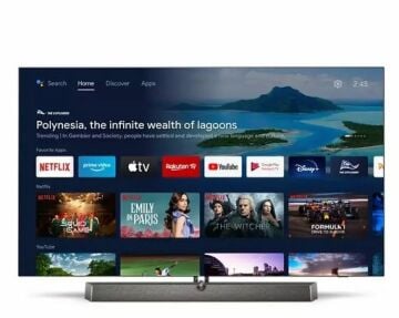 PHILIPS 77OLED937 77inc 194 cm 4K UHD Android Smart OLED TV,Uydu Alıcılı