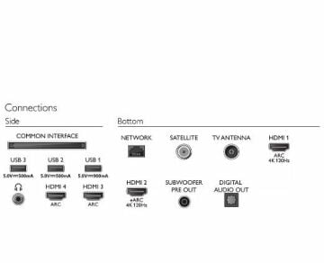 PHILIPS 77OLED937 77inc 194 cm 4K UHD Android Smart OLED TV,Uydu Alıcılı