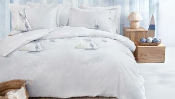 Yataş Bedding Çift Kişilik Piera Rnf Nevresim Takımı Mavi