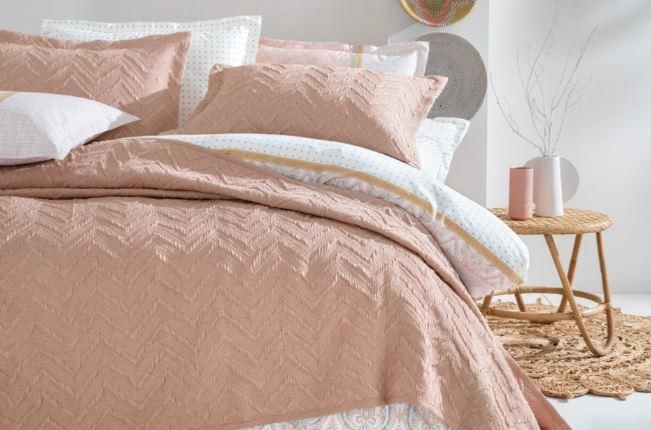 Yataş Bedding Tek Kişilik Curly Yatak Örtüsü Seti - Gül Kurusu