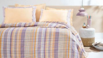 Yataş Bedding Tek Kişilik Aviva Pike Takımı - Lila