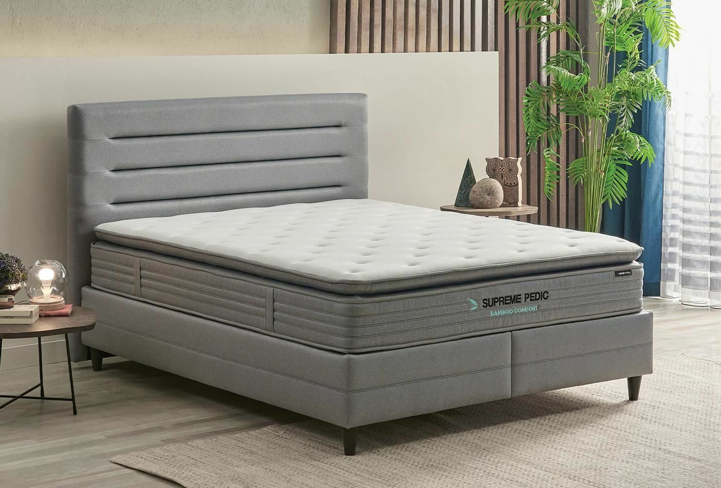 Yataş Bedding 140x190 Supreme Pedic Pedli Yaylı Yatak
