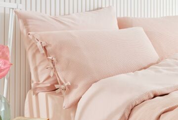 Yataş Bedding Çift Kişilik Pure Nevresim Takımı Blush