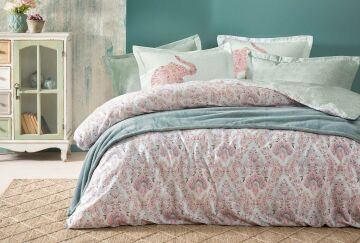 Yataş Bedding Tek Kişilik Alena Rnf Nevresim Takımı Nil Yeşili