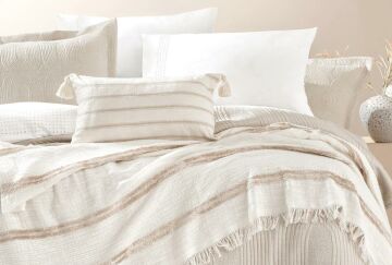 Yataş Bedding Çift Kişilik Nola Infinity Set - Bej