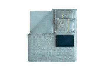 Yataş Bedding Çift Kişilik 5 Parça Wellsoft Battaniyeli Nevresim Takımı Seti Hilaris - Petrol